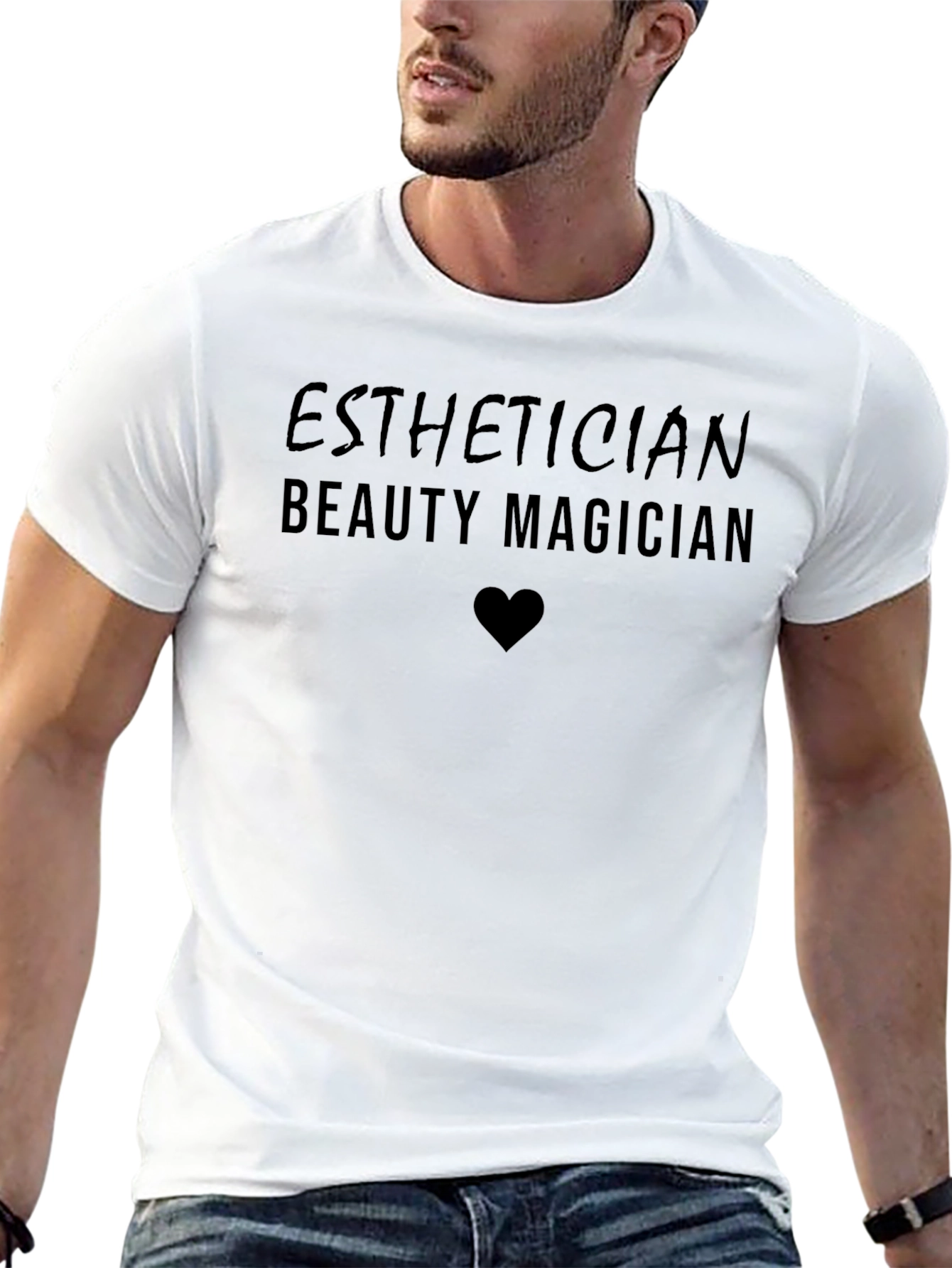 Esthetician Beauty Magician Black T-Shirt