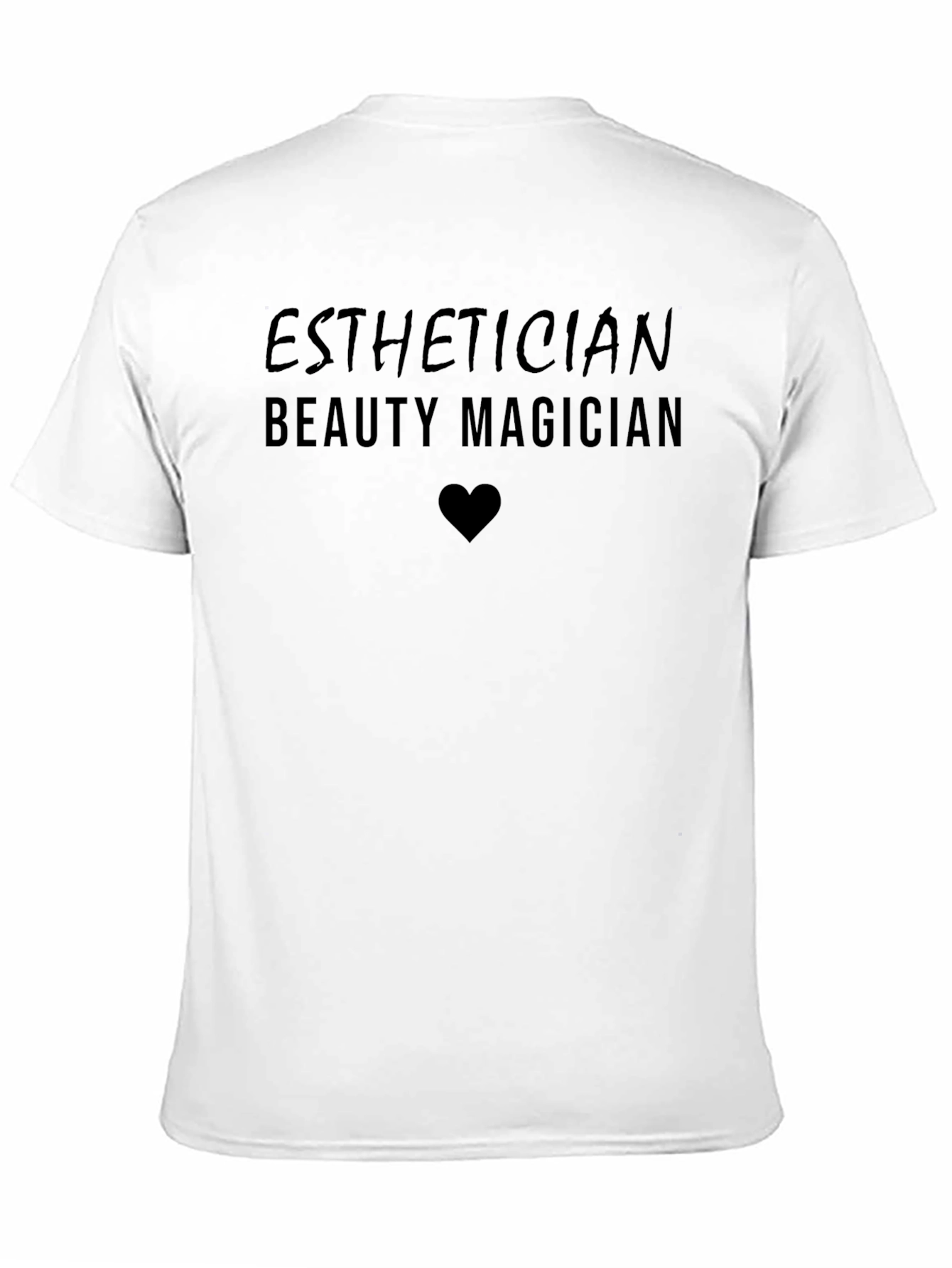 Esthetician Beauty Magician Black T-Shirt