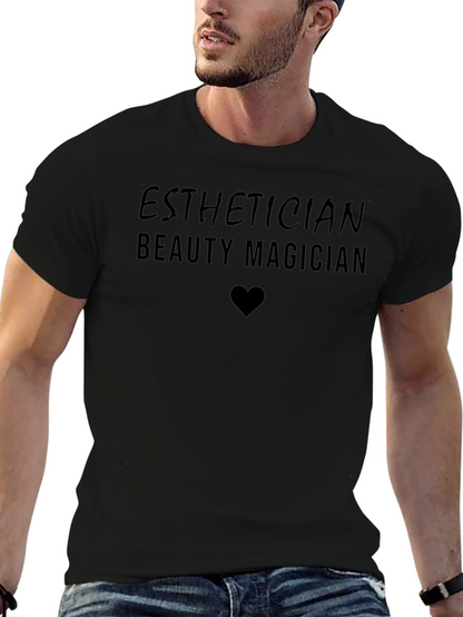 Esthetician Beauty Magician Black T-Shirt