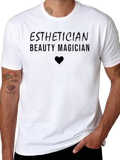 Esthetician Beauty Magician Black T-Shirt