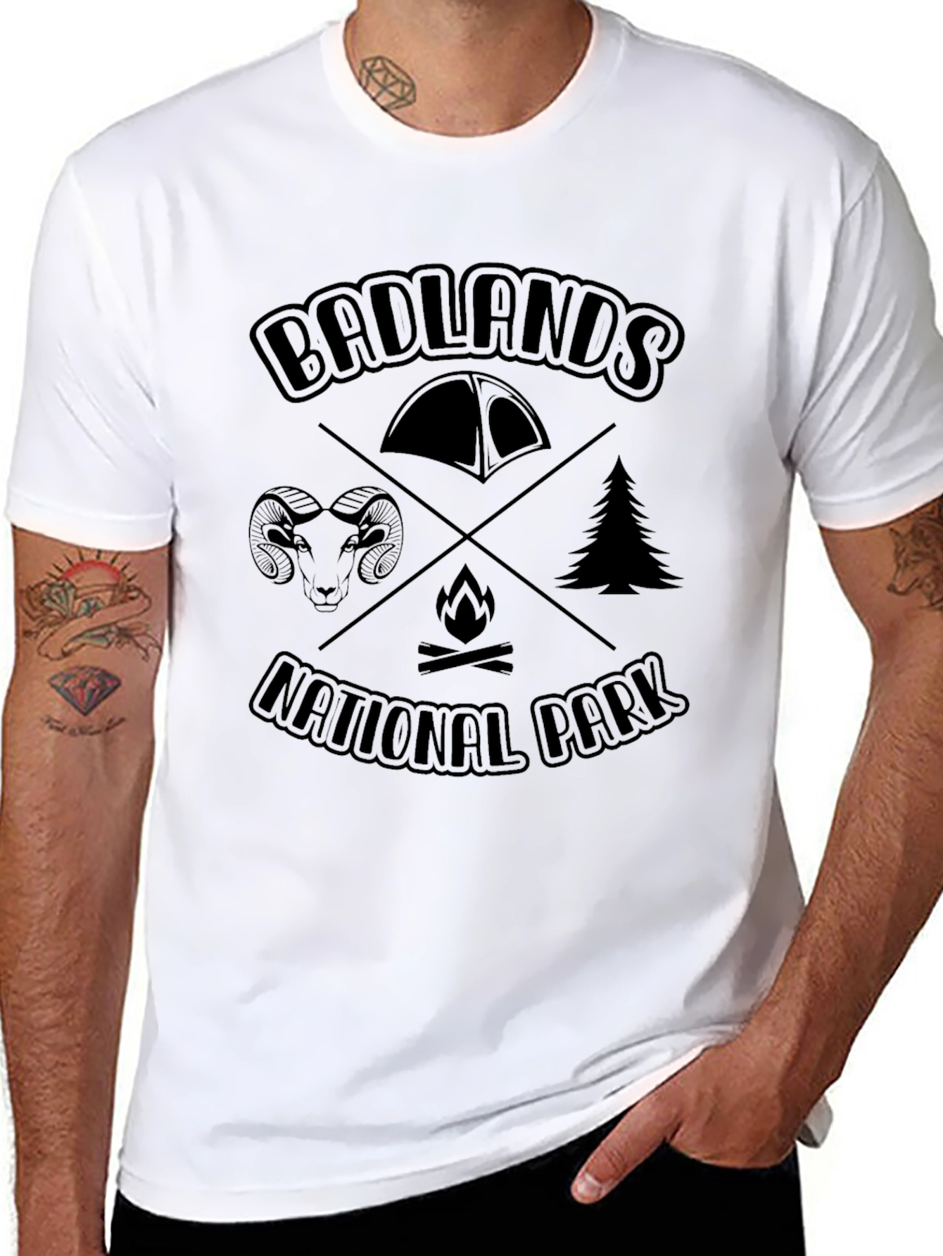 Badlands National Park Graphic Tee