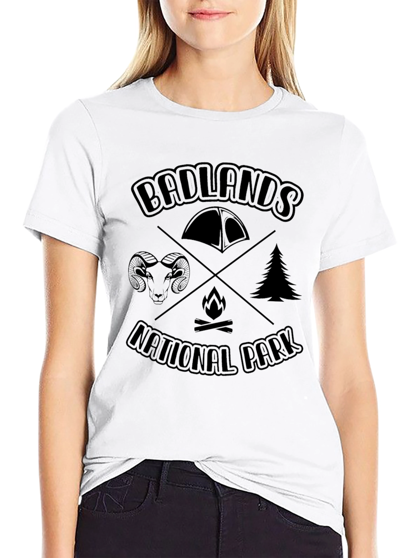 Badlands National Park Graphic Tee