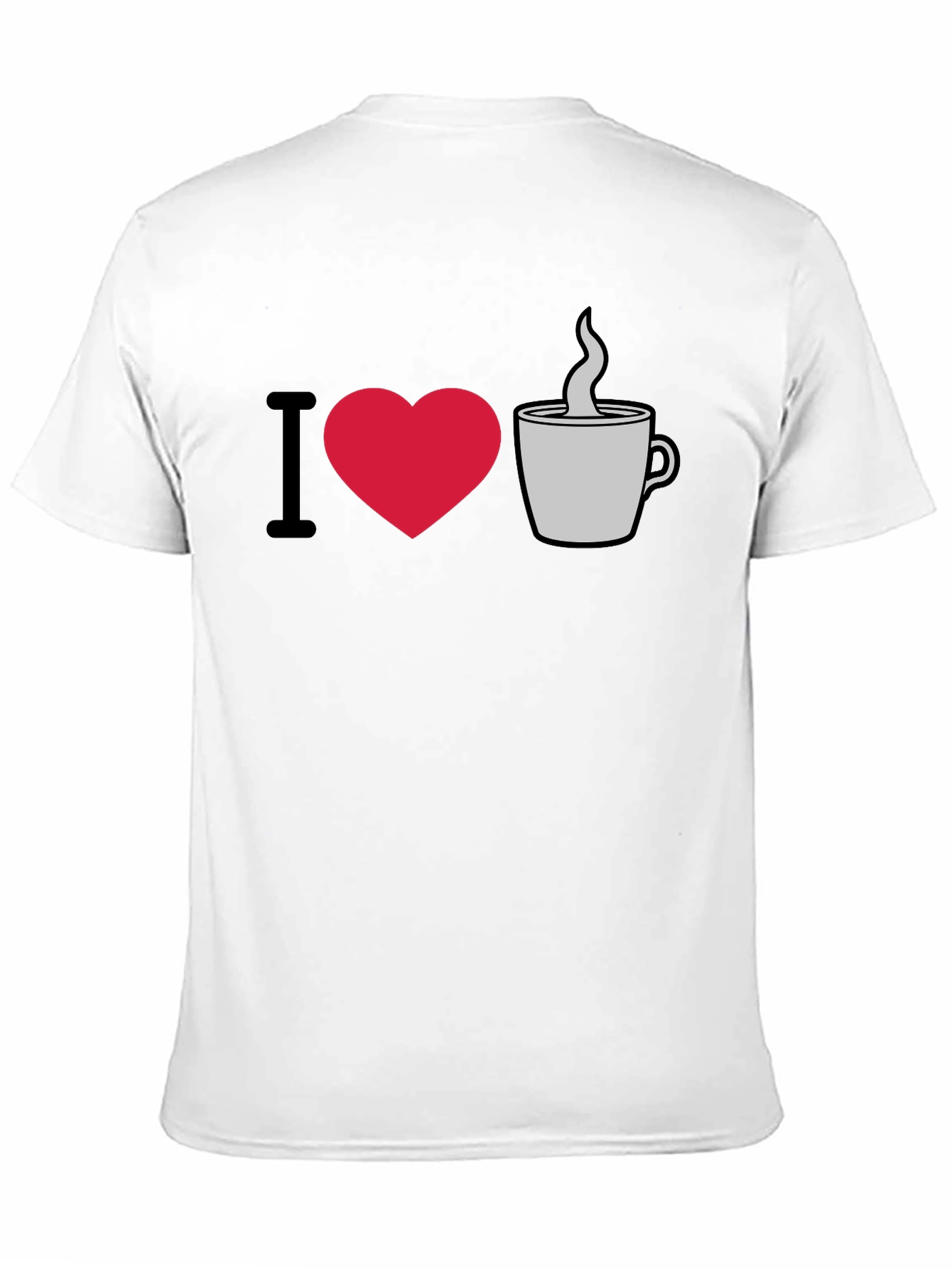 I Love Coffee Graphic T-Shirt - Casual Style