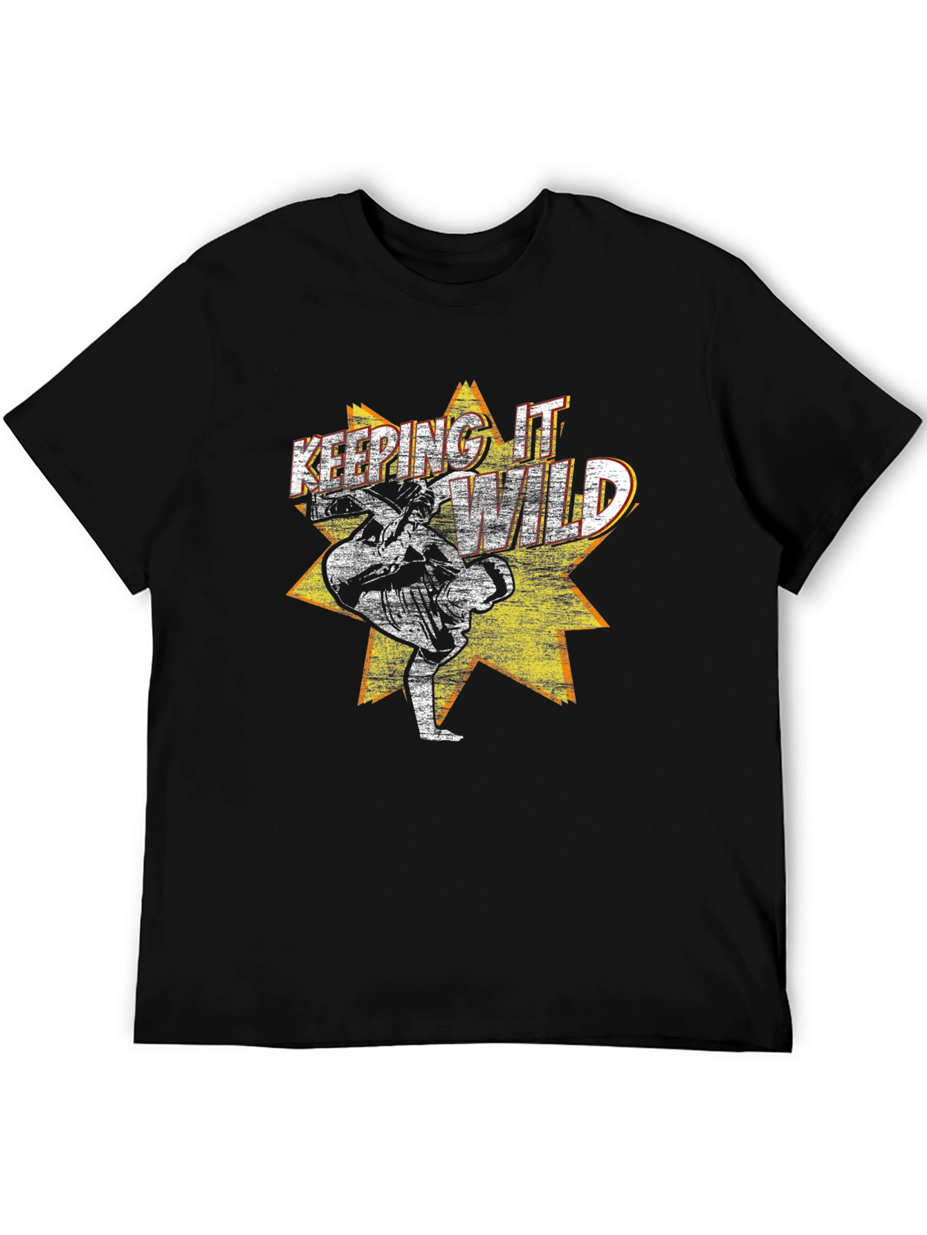 Keeping it Wild Graphic Tee - Black