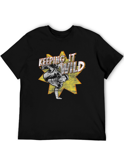 Keeping it Wild Graphic Tee - Black