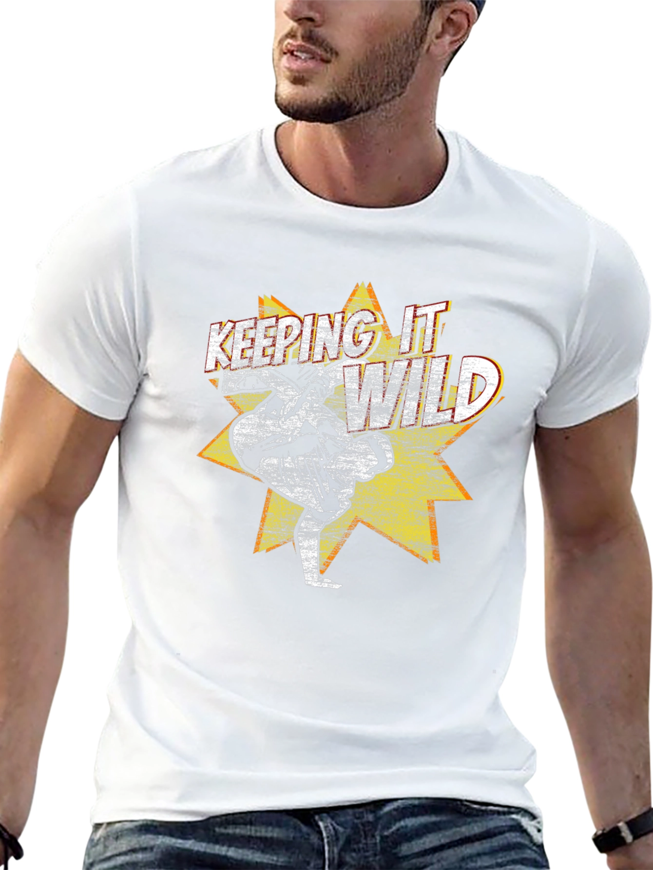 Keeping it Wild Graphic Tee - Black