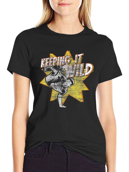 Keeping it Wild Graphic Tee - Black