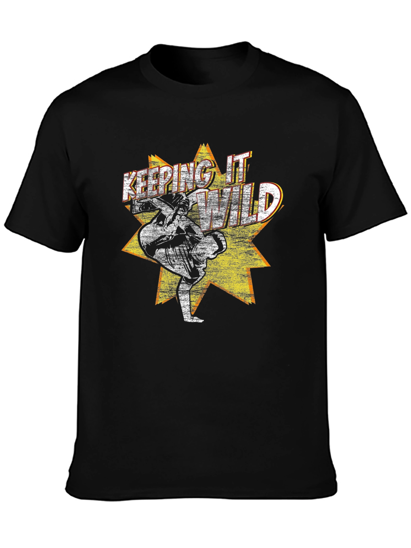 Keeping it Wild Graphic Tee - Black