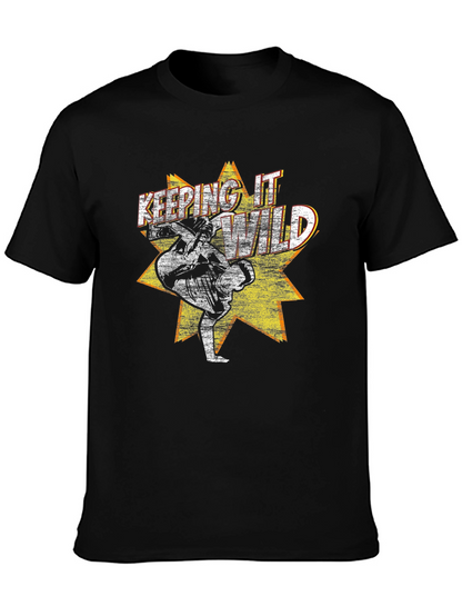 Keeping it Wild Graphic Tee - Black