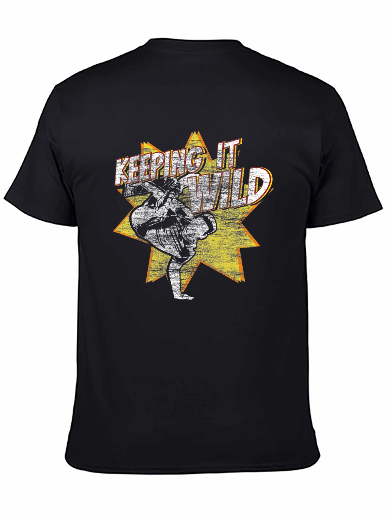 Keeping it Wild Graphic Tee - Black