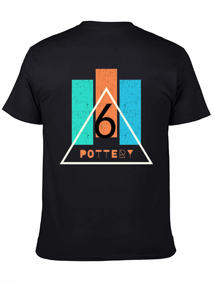 Pottery Triangle Graphic T-Shirt