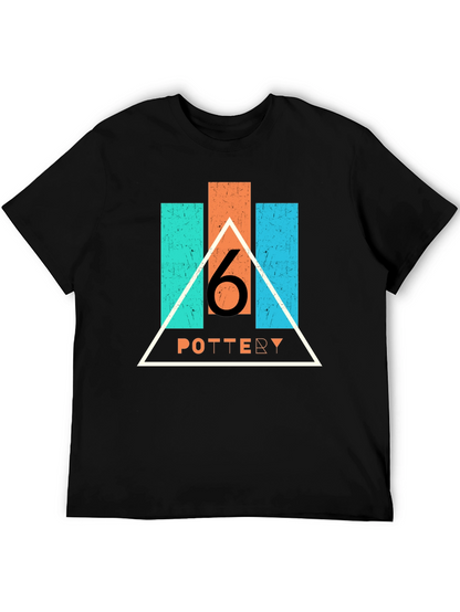 Pottery Triangle Graphic T-Shirt