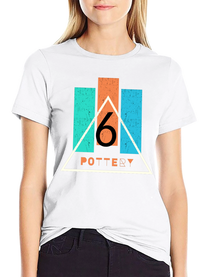 Pottery Triangle Graphic T-Shirt