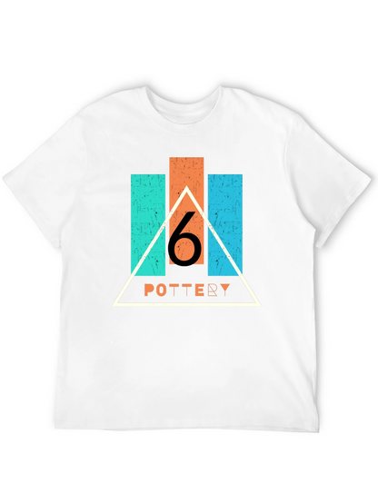 Pottery Triangle Graphic T-Shirt