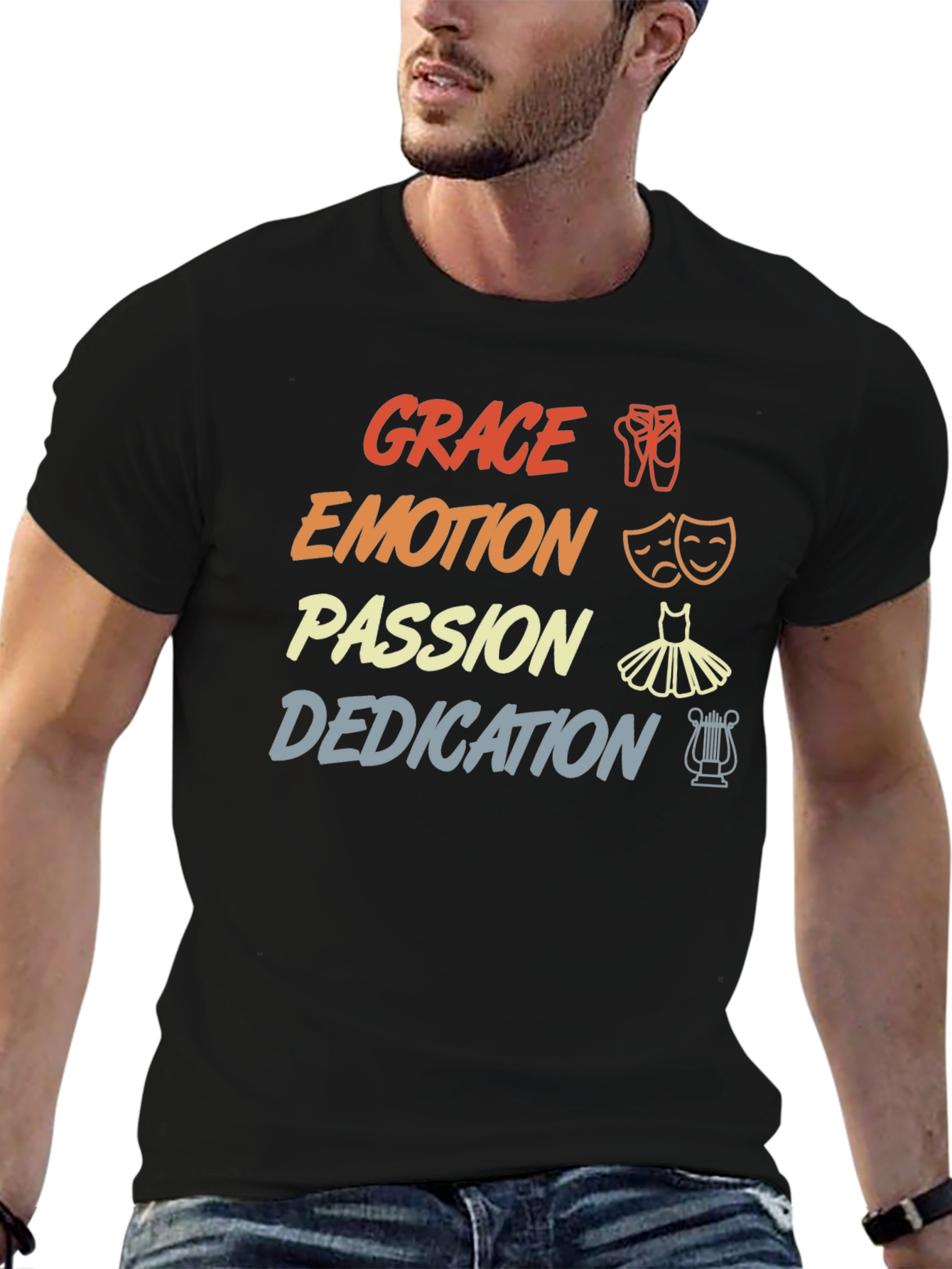 Dance Passion T-Shirt - Grace Emotion Dedication