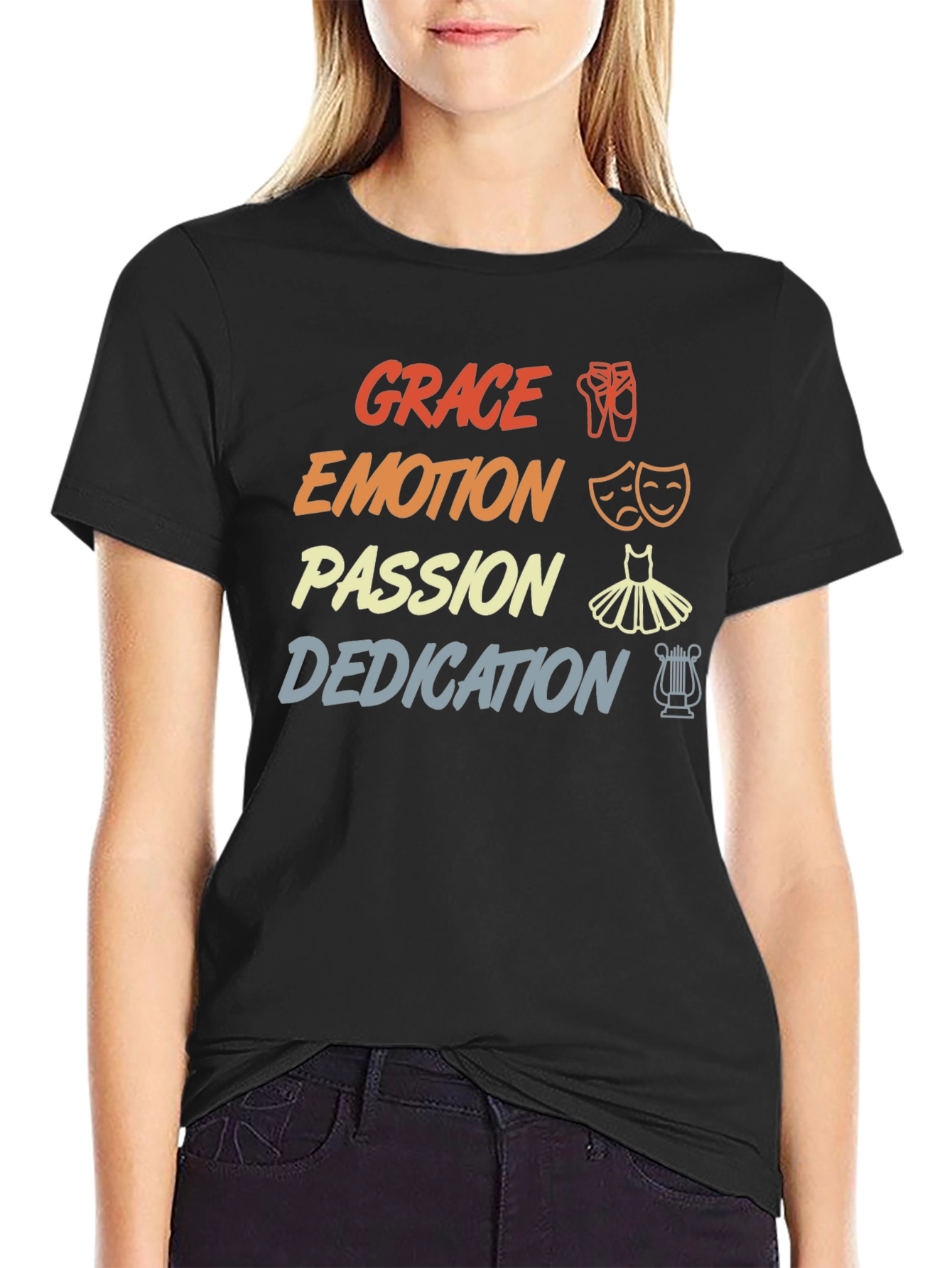 Dance Passion T-Shirt - Grace Emotion Dedication