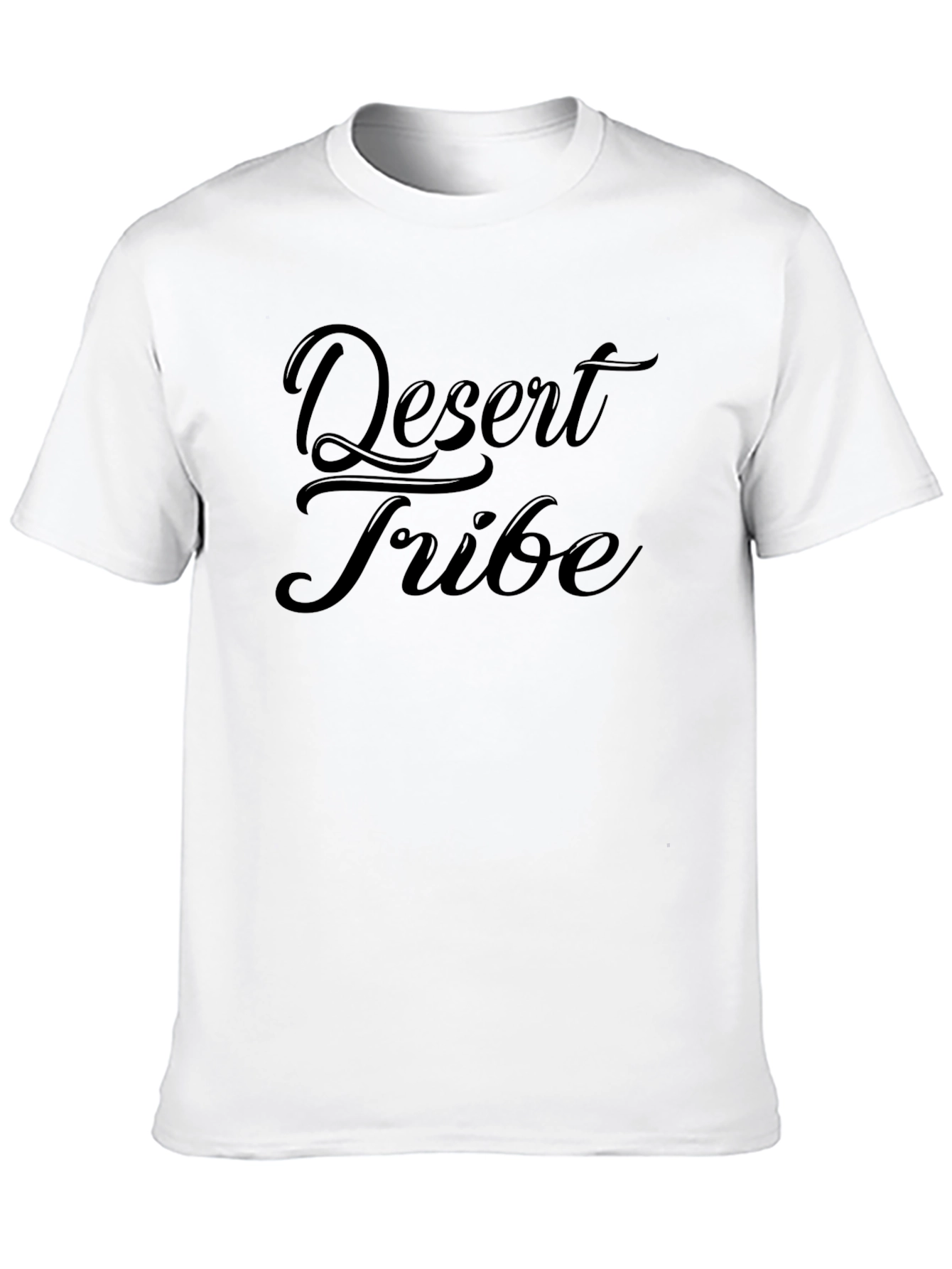 Desert Tribe Black Graphic T-Shirt