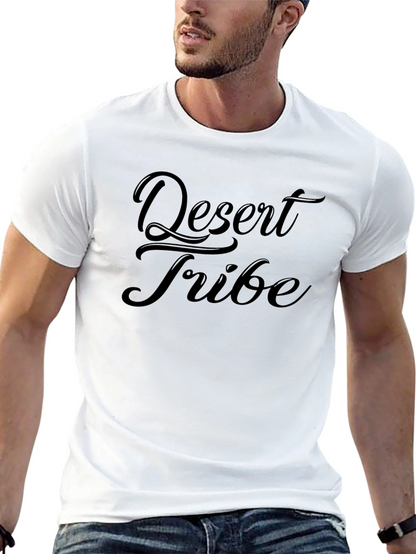 Desert Tribe Black Graphic T-Shirt