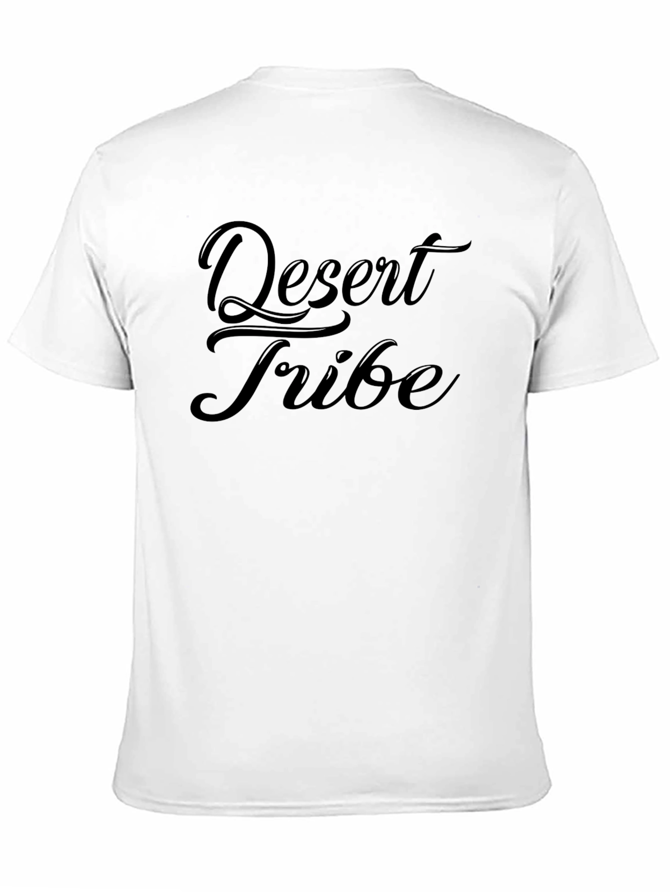 Desert Tribe Black Graphic T-Shirt