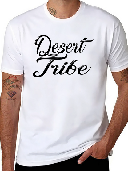 Desert Tribe Black Graphic T-Shirt