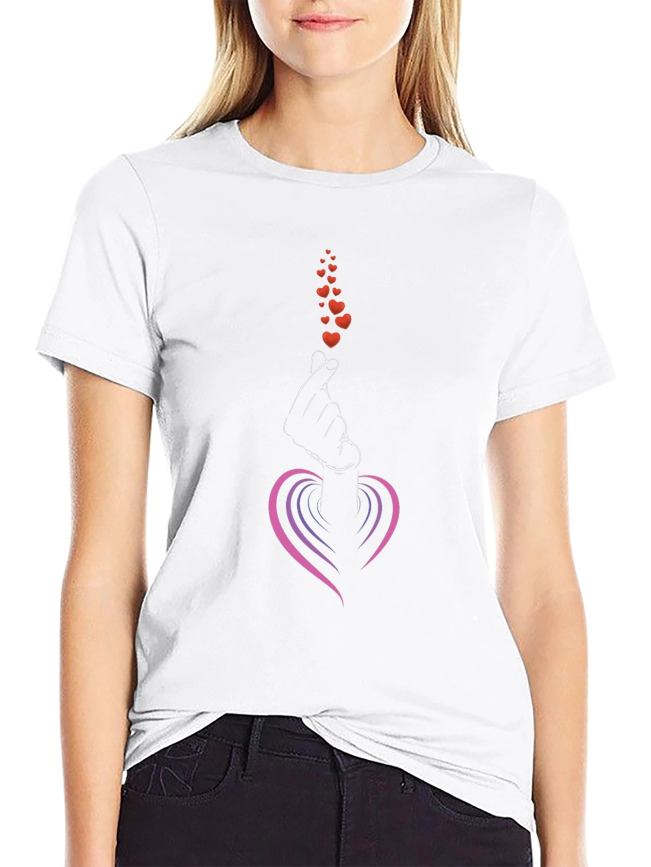 Love Gesture Graphic Tee