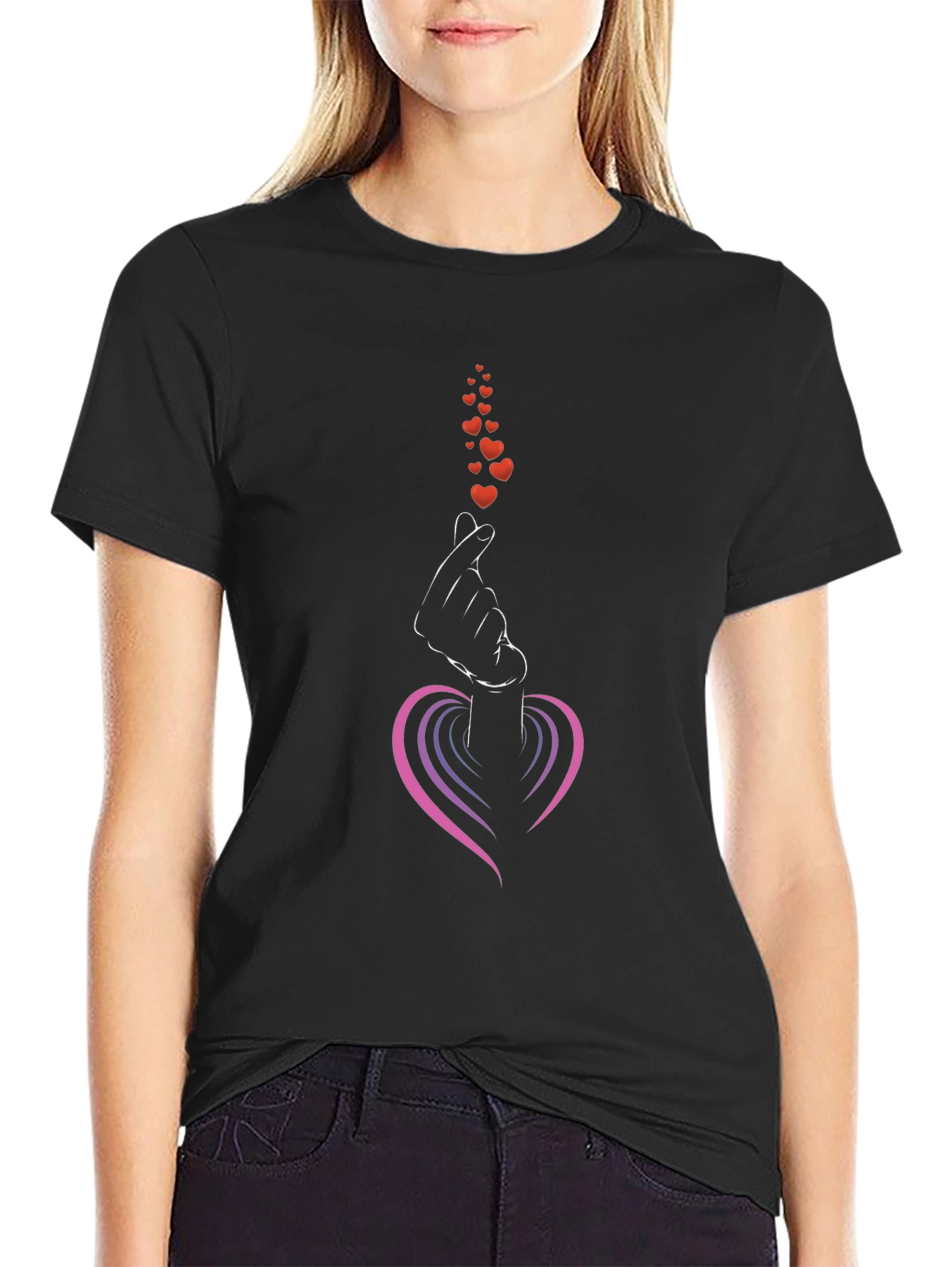 Love Gesture Graphic Tee