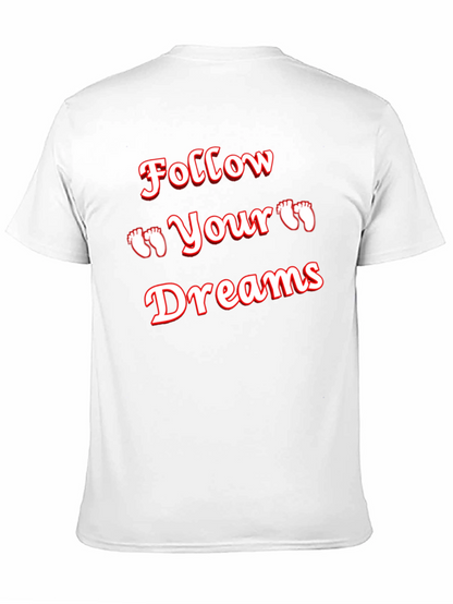 Follow Your Dreams Graphic Tee - Black T-Shirt