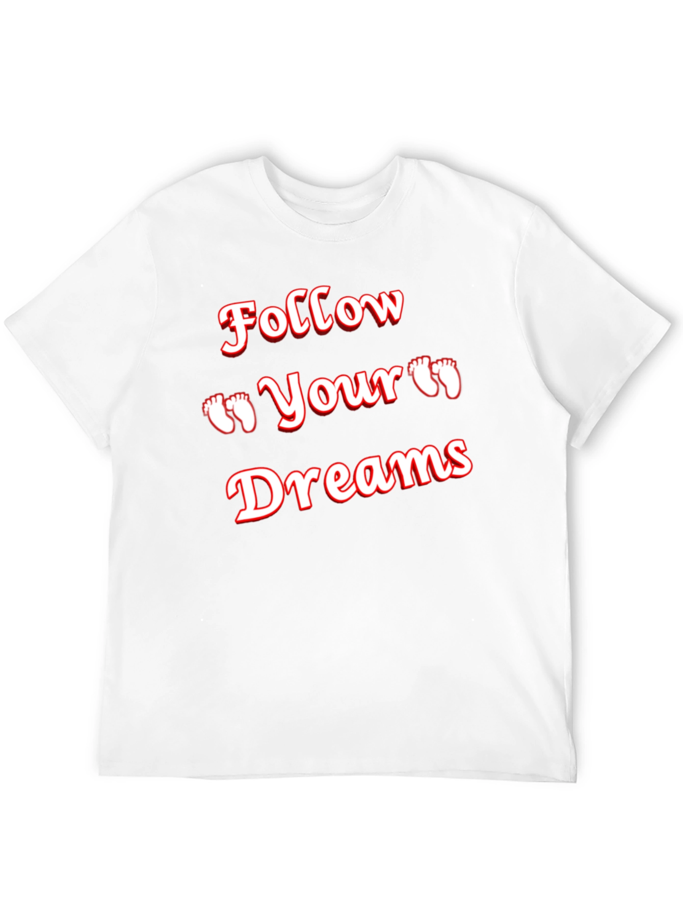 Follow Your Dreams Graphic Tee - Black T-Shirt