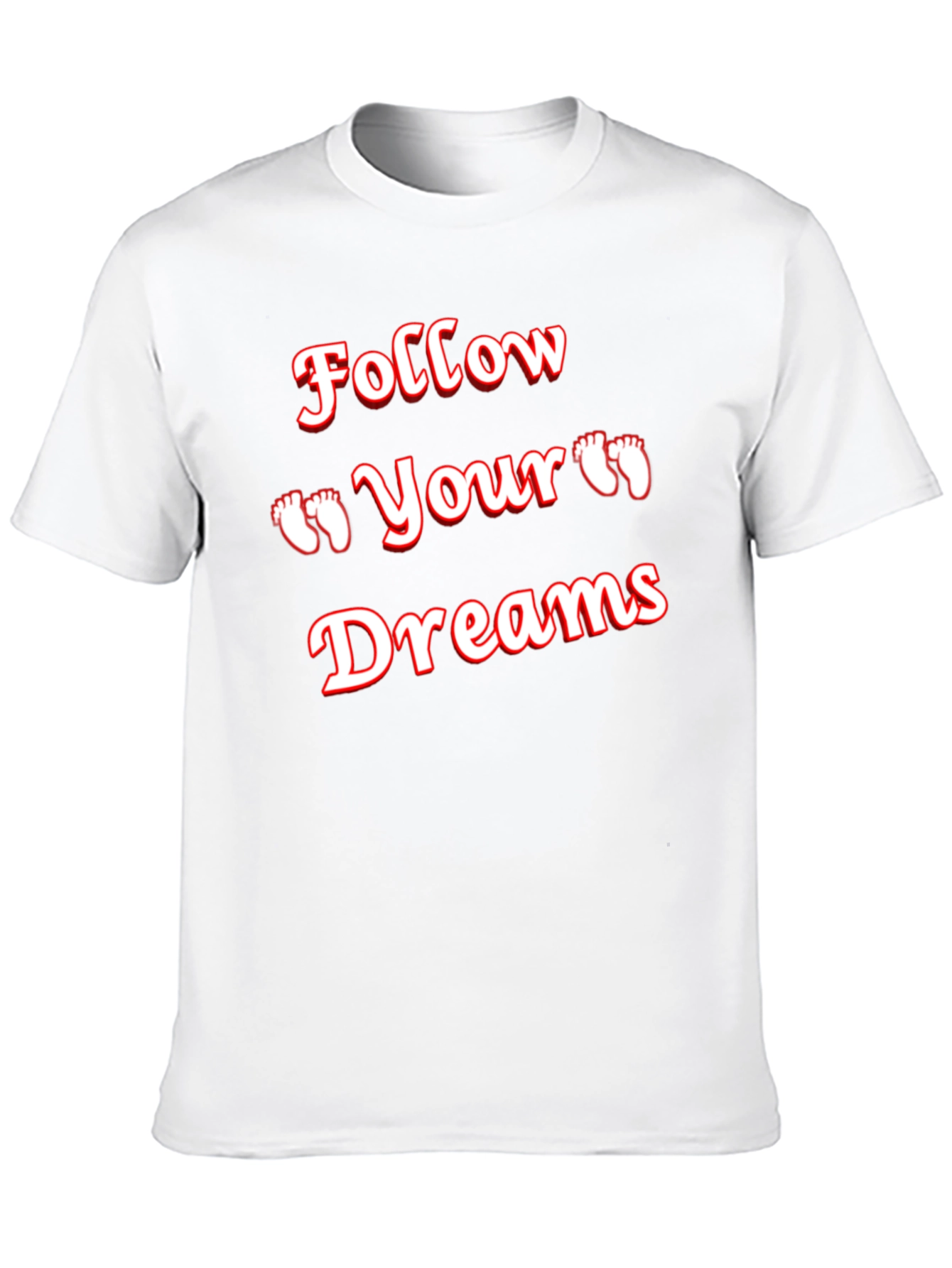 Follow Your Dreams Graphic Tee - Black T-Shirt