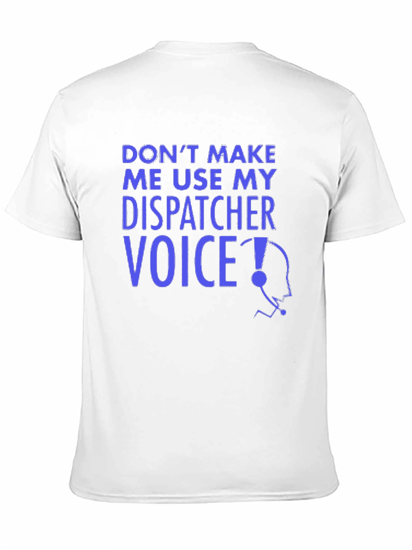 Dispatcher Voice Graphic Tee - Black Crew Neck