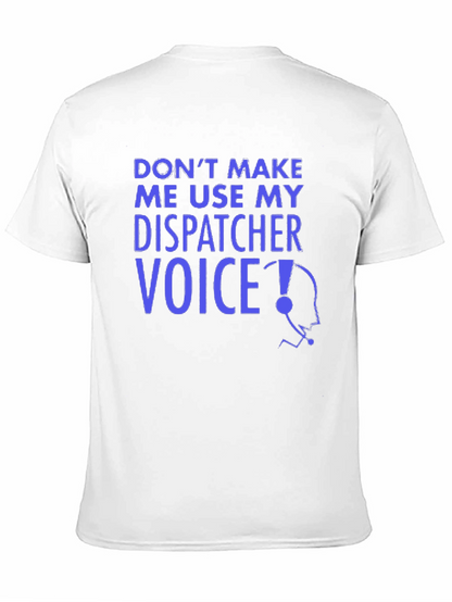 Dispatcher Voice Graphic Tee - Black Crew Neck