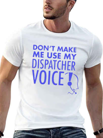 Dispatcher Voice Graphic Tee - Black Crew Neck