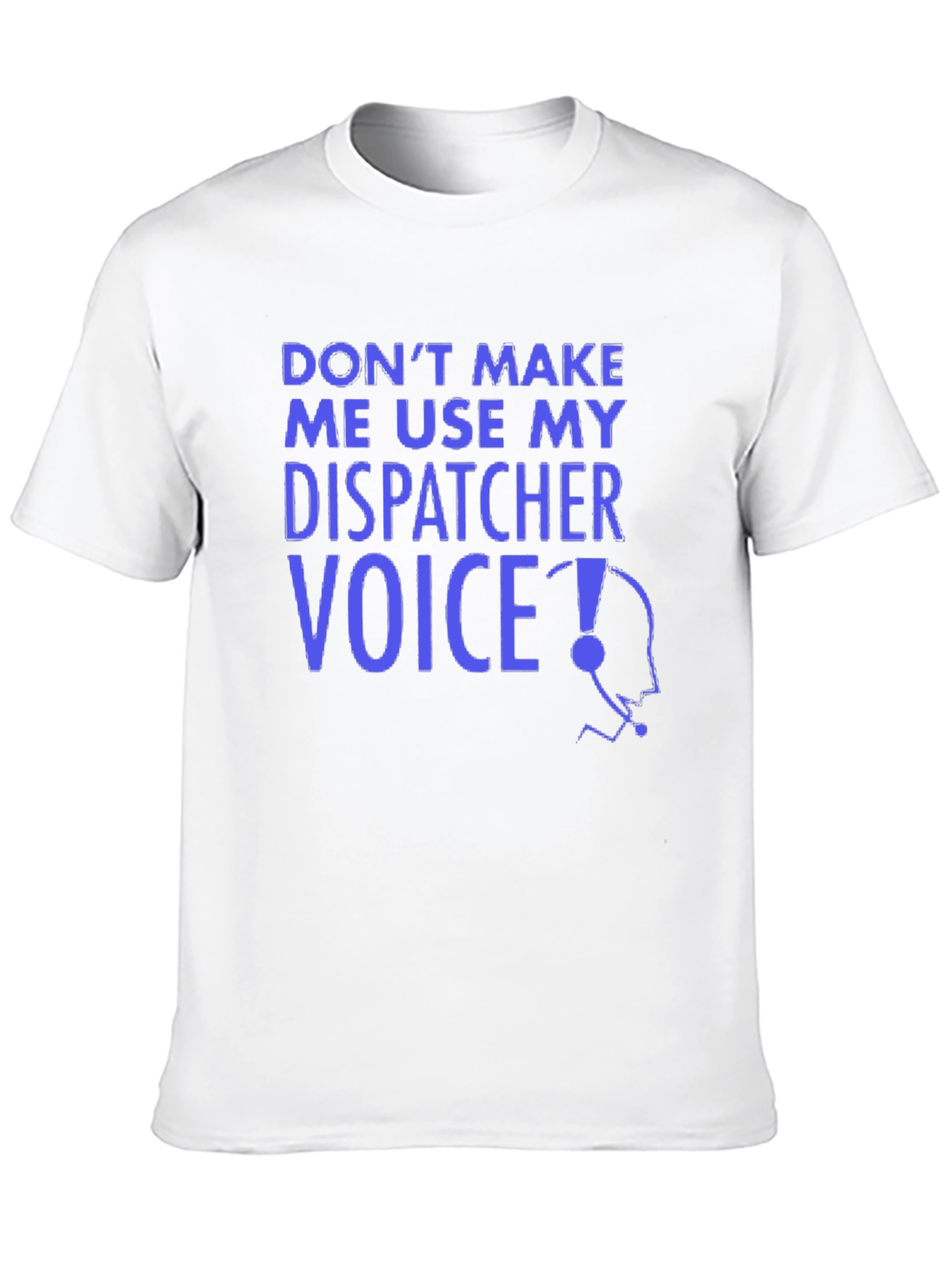 Dispatcher Voice Graphic Tee - Black Crew Neck