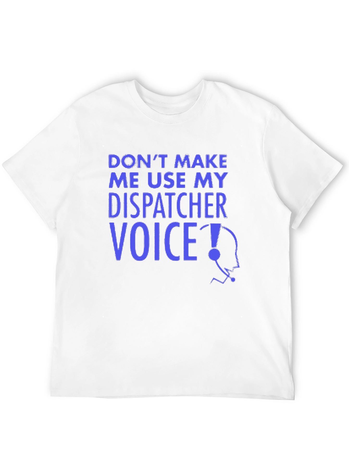 Dispatcher Voice Graphic Tee - Black Crew Neck