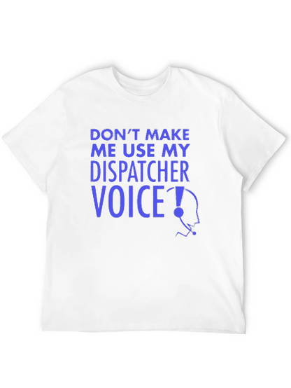 Dispatcher Voice Graphic Tee - Black Crew Neck