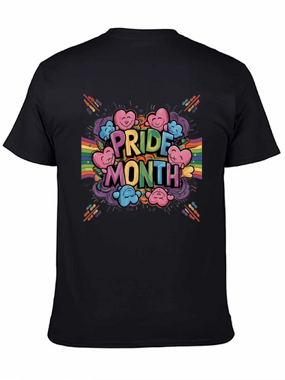 Pride Month Cartoon Heart Graphic T-Shirt