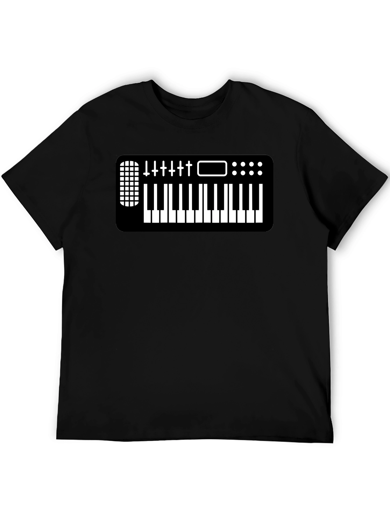 Synth Keyboard T-Shirt - Musician Apparel