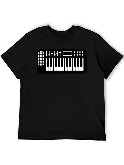 Synth Keyboard T-Shirt - Musician Apparel