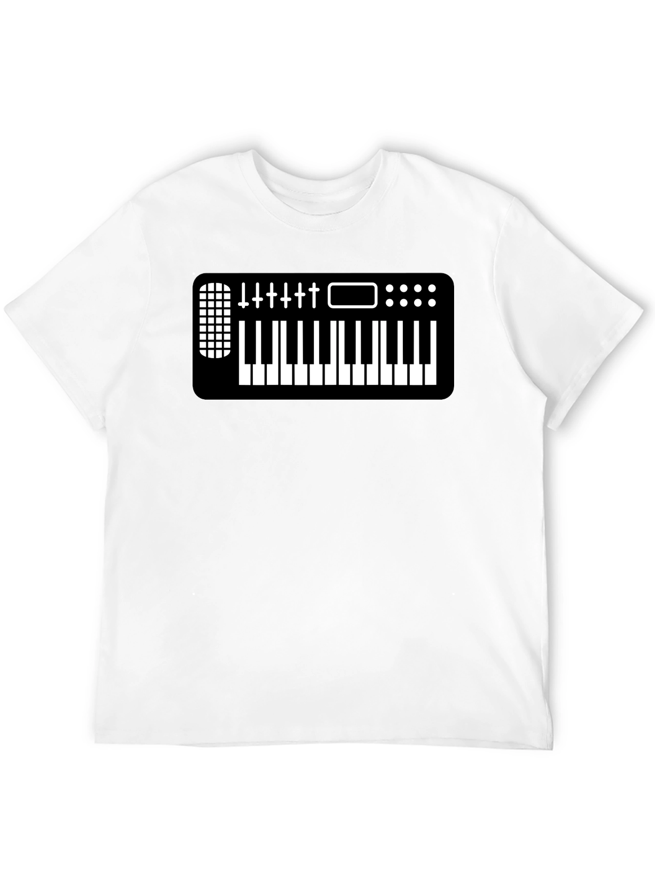 Synth Keyboard T-Shirt - Musician Apparel