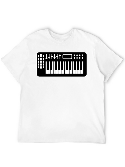 Synth Keyboard T-Shirt - Musician Apparel