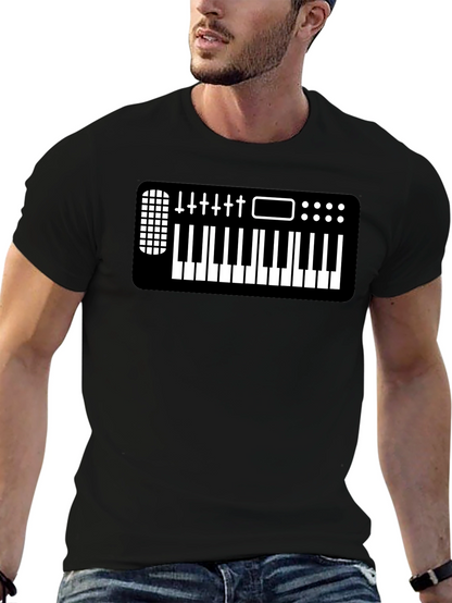 Synth Keyboard T-Shirt - Musician Apparel