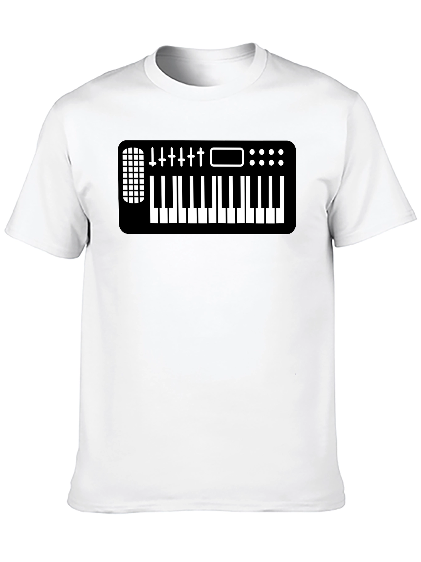 Synth Keyboard T-Shirt - Musician Apparel