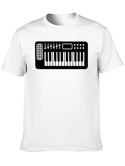 Synth Keyboard T-Shirt - Musician Apparel
