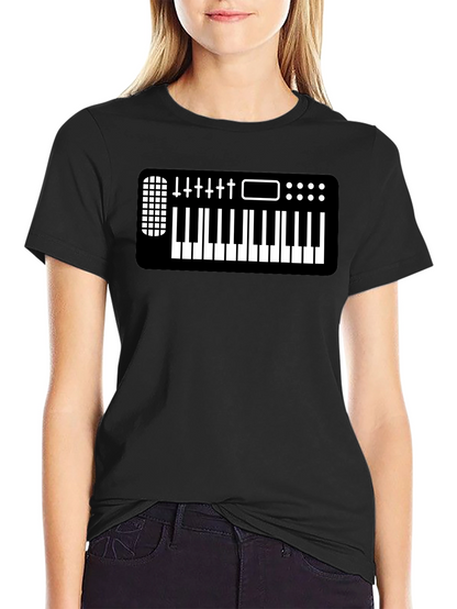 Synth Keyboard T-Shirt - Musician Apparel