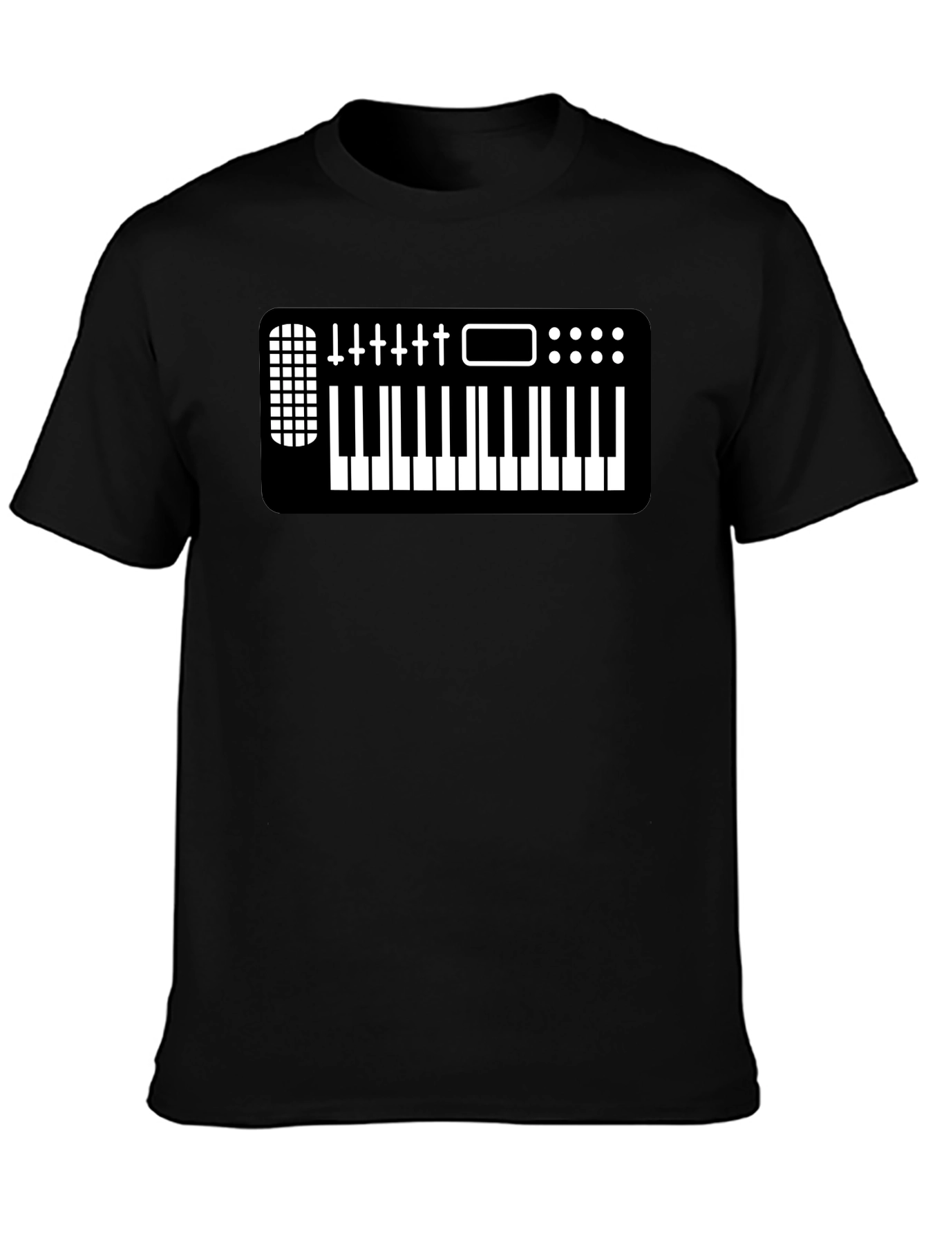 Synth Keyboard T-Shirt - Musician Apparel