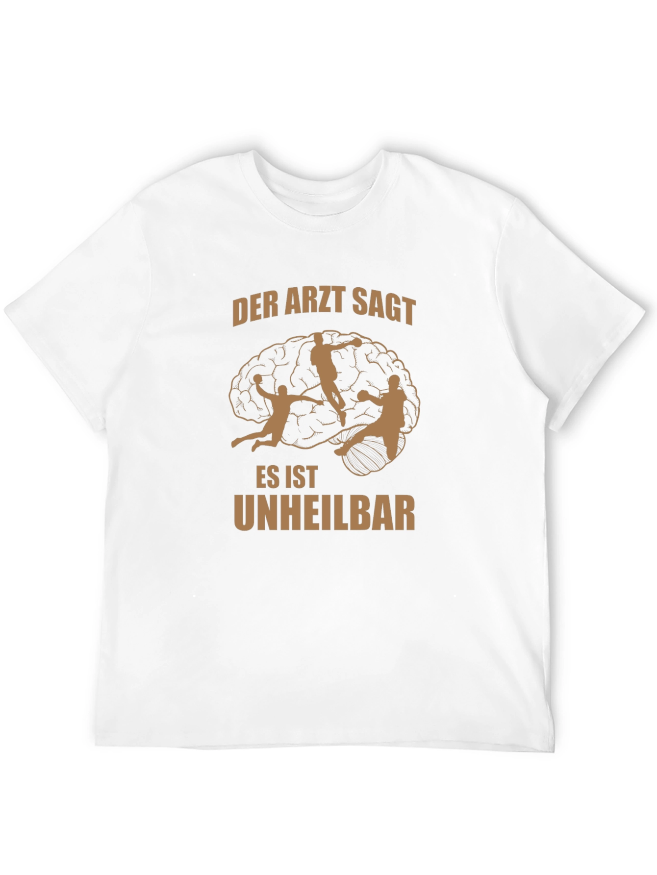 Humorous Handball Fan T-Shirt: Incurable Addiction Design