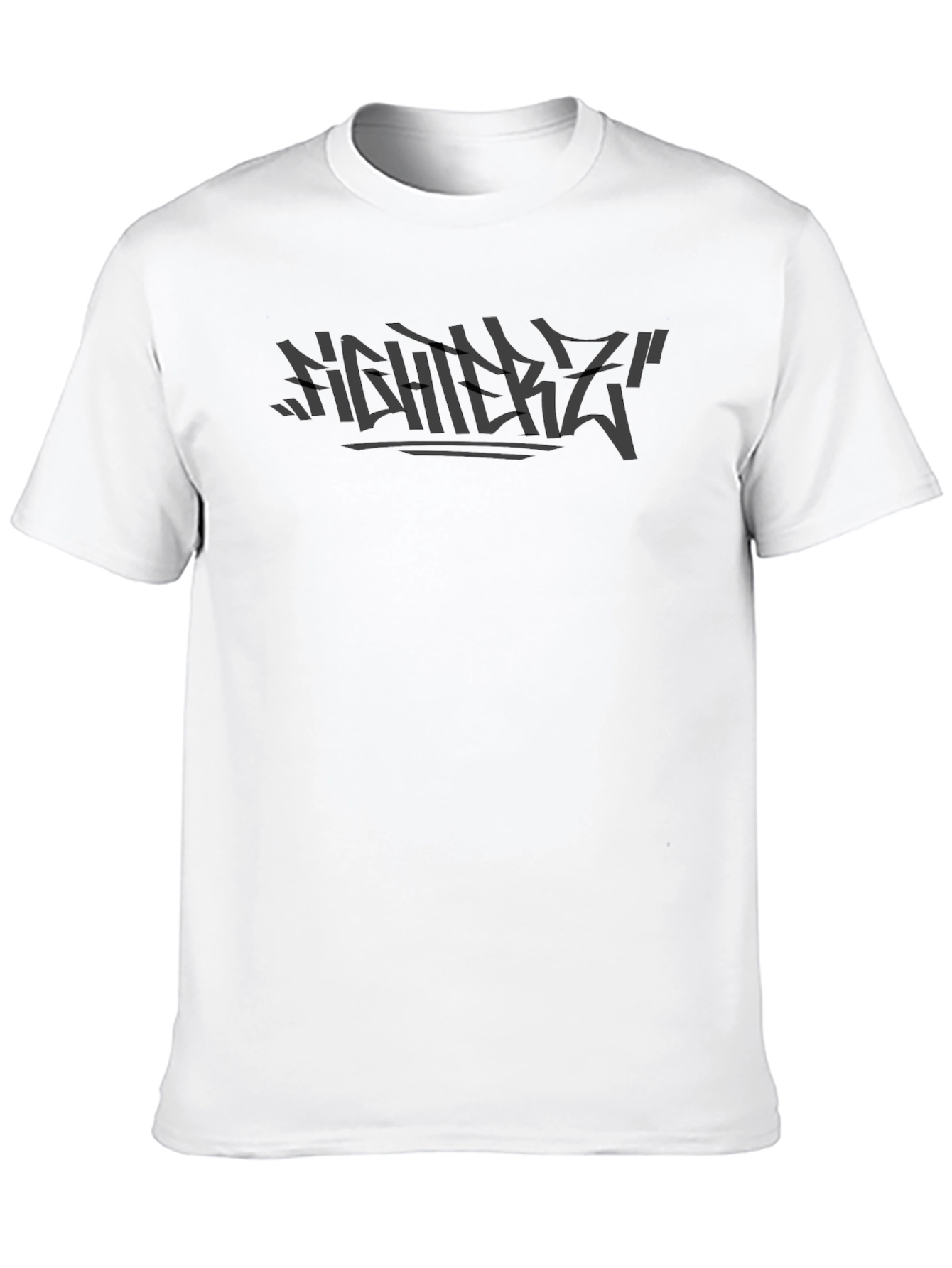 FighterZ Black Graphic Tee - Stylish Comfort