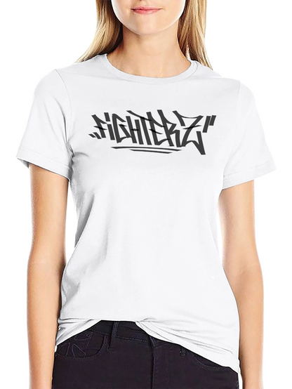 FighterZ Black Graphic Tee - Stylish Comfort