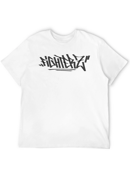 FighterZ Black Graphic Tee - Stylish Comfort