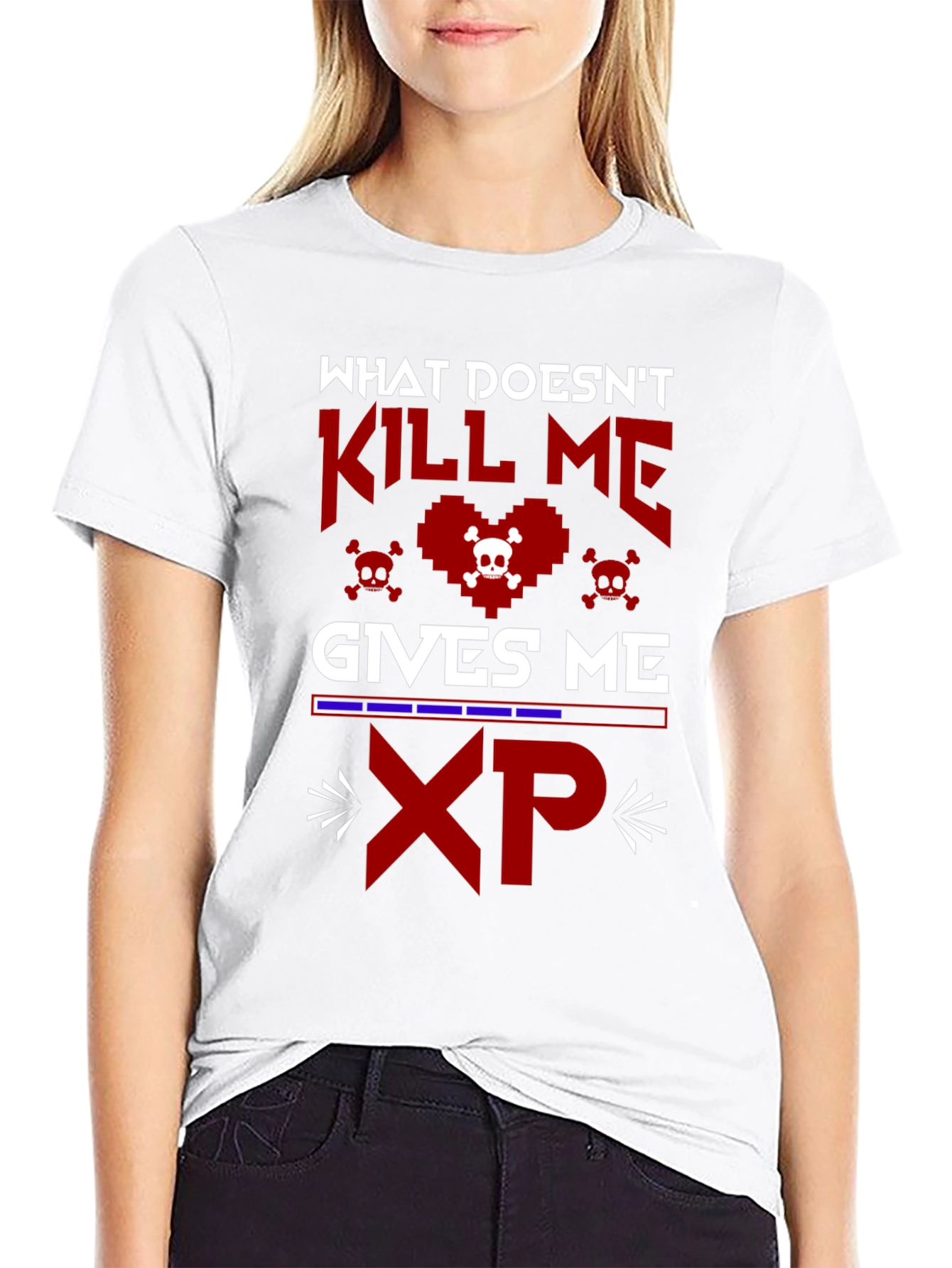 Gamer XP T-Shirt - What Doesnt Kill Me